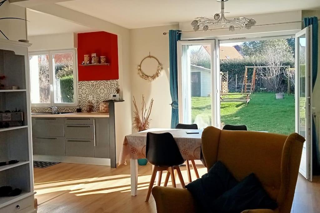 Soleil D'Opale Et Son Grand Jardin Villa Wimereux Bagian luar foto
