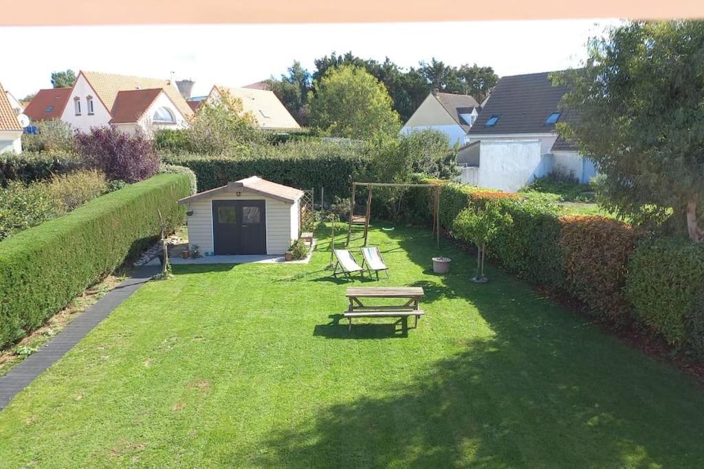 Soleil D'Opale Et Son Grand Jardin Villa Wimereux Bagian luar foto