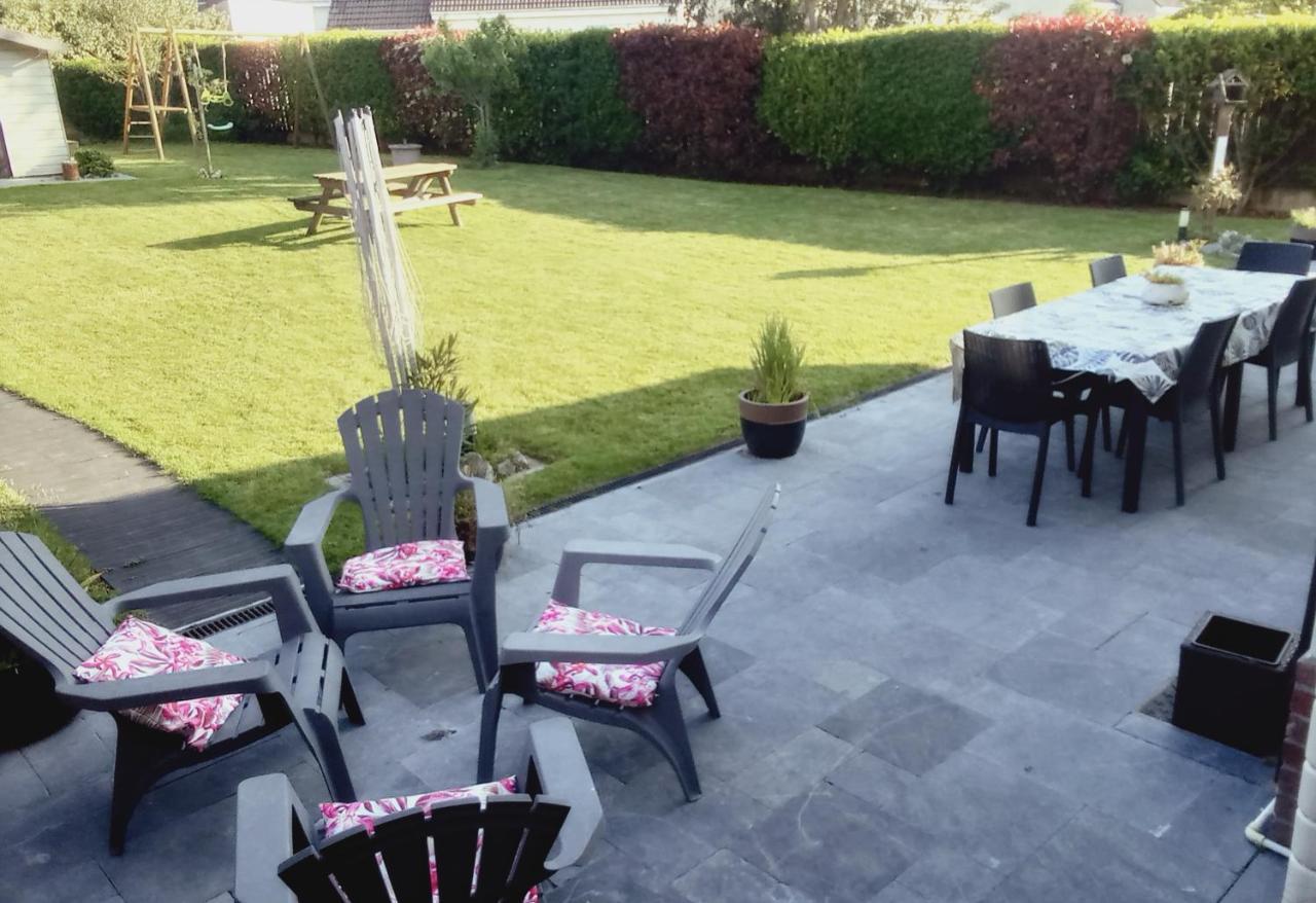 Soleil D'Opale Et Son Grand Jardin Villa Wimereux Bagian luar foto
